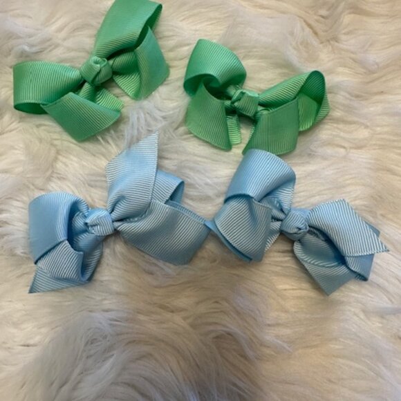 Hand Crafted Other - Bundle (4) of 3" Boutique Bows   3B8022